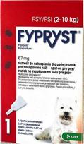 Krka Fypryst 67mg S lašai šunims (2-10kg) 1 pip.