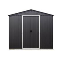185 - Metalinis sodo sandėliukas Timbela M4,61 m², Antracitas (Anthracite) - 1 nuotrauka