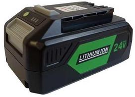 GREENWORKS 24V, 5.0Ah, Li-ion