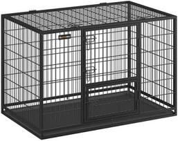 voljeras - Feandrea Plieninis šunų transportavimo narvas, 122 x 74,5 x 80,5 cm - 1 nuotrauka