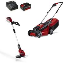 akumuliatorines zoliapjoves einhell - Einhell GE-CM 18/30, Raudona (Red) - 1 nuotrauka