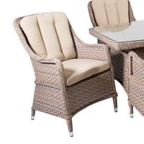 Lauko fotelis Home4you EDEN, smėlio (Beige)