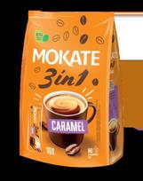 Kavos gėrimas MOKATE 3in1 Caramel, maišelyje, 170 g