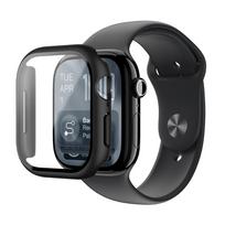apple watch series 11 46mm - AmazingThing Radix Glass Screen Protector with Case for Apple Watch Series 11 46mm - Black - 1 nuotrauka