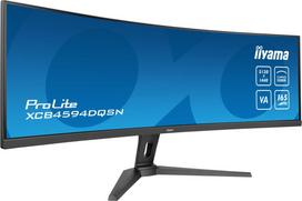 165hz monitorius - Iiyama ProLite XCB4594DQSN-B1 44.5", DQHD, išlenktas, Juodas (Black) - 6 nuotrauka