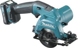 Akumuliatorinis diskinis pjūklas Makita HS301DSME; 10,8 V; 2x4,0 Ah; akum.