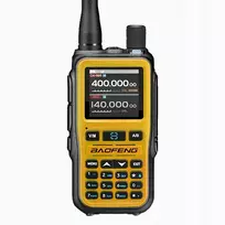 racijos - Baofeng UV-5R EU MINI USB-C Bluetooth VHF UHF Aviacijos Juosta Oranžinė (Orange) Walkie-Talkie - 1 nuotrauka