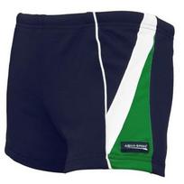 Aqua-Speed Diego JR navy blue-green 04 2340 maudymosi šortai (46760) (Multi spalva, 146cm dydis)