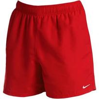 essentials shorts - Nike Essential LT M NESSA560 614 maudymosi šortai (53107) (Raudona spalva, 2XL dydis) - 1 nuotrauka