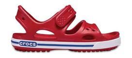 Crocs™ Kids' Crocband II Sandal PS Pepper/Blue Jean 24
