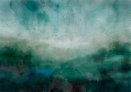 Fototapetas Artgeist Malachite Landscape XLFT2272SAM, 175 cm x 175 cm