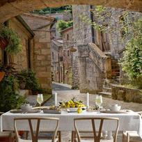 Fototapetas - Provincial alley in Tuscany