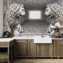 Fototapetas - Stone Lions