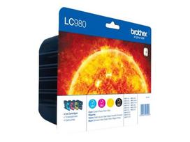 BROTHER PACK ENCRE NOIRE CYAN M | LC980VALBP