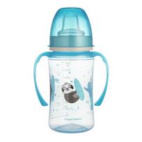 CANPOL BABIES mokomasis puodelis EasyStart, Exotic Animals 240 ml, 35/208_blu