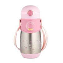 CANPOL BABIES termosinis puodelis su silikoniniu šiaudeliu 300 ml, 74/054_pin