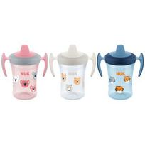 NUK mokomasis puodelis su snapeliu 230ml 6m+ Evolution SK96
