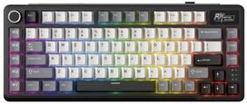 Royal Kludge L75 Knight Juodas (Black) Belaidė Klaviatūra, Cream Switch