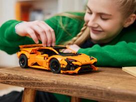 lego lamborghini - LEGO Technic Oranžinis Lamborghini Huracán Tecnica 42196 - 3 nuotrauka