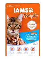 IAMS Cat Adult All Breeds Tuna & Herring In Jelly 85g