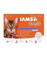 IAMS Delights Adult All Breeds Land&Sea In Gravy 12X85 g