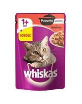 Whiskas troškinys drebučiuose (1+ metai) su jautiena 85 g