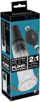 penio pompa - You2Toys - Vibruojanti Multi Pump & Masturbator Permatomas (Transparent) - 1 nuotrauka