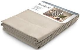 AmeliaHome Pleat Blackout Curtains Cream 140x245cm