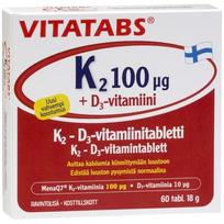 Vitatabs K2+D3 tab N60, Hankintatukku