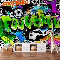 Fototapetas - Football Graffiti