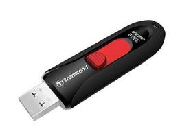 32gb usb - Transcend JetFlash 590 32GB Red (Raudonas) - 2 nuotrauka
