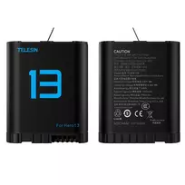 ikraunamos baterijos - Telesin Akumuliatorius GoPro Hero 13 Juodas (Black) - 1 nuotrauka