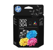 hp 304 - HP 302/304 Tri-color/Black Ink Crtg 2-Pk | B82L1AE#LS3 - 1 nuotrauka