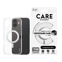 iphone 16 plus deklas - CARE by PanzerGlass Case Feature | Back protection | Apple | iPhone 16 Plus | Recycled plastic | Silver | Kickstand & MagSafe | 1327 - 3 nuotrauka