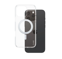 apple iphone 16 pro case - CARE Feature Case | Back cover | Apple | iPhone 16 Pro Max | Recycled plastic | Silver | Kickstand & MagSafe | 1328 - 5 nuotrauka