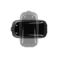 dviracio deklas - Fixed FIXBIB2-BK | Bicycle case | Black | For all types of phones up to 6.8'' - 1 nuotrauka
