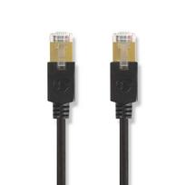 utp kabelis juodas - Nedis CCBW85210AT150 Cat 6 tinklo kabelis 15 m F/UTP Juodas (Black) - 1 nuotrauka