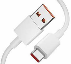 Xiaomi XIA6AWH USB-C 6A 120W Kabelis Baltas (White)