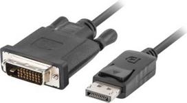 Lanberg CA-DPDV-10CU-0018-BK DisplayPort į DVI-D 1.8m Juodas (Black)