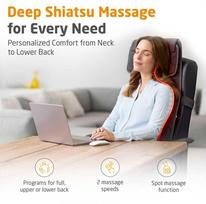 medisana mc - Medisana MC 700 Shiatsu masažo kilimėlis, Juodas (Black) - 1 nuotrauka