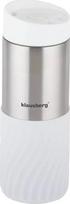 Termopuodelis Klausberg KB-7635, 0.4 l, balta sp.