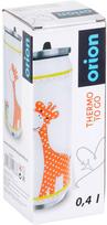 Termopuodelis Orion Thermo To Go Can Giraffe, 0.4 l, balta sp./oranžinė sp.