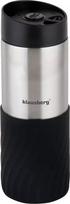 Termopuodelis Klausberg KB-7633, 0.4 l, sidabro sp./juoda sp.