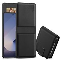 Tech-Protect Wallet Dėklas Samsung Galaxy Z Flip 7 - Juodas (Black)