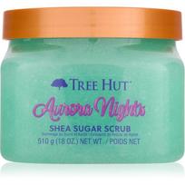 Tree Hut Aurora Nights Shea Sugar Scrub kūno šveitiklis, 510 g