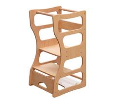 Mokomasis bokštelis TWINN 83x45 cm, rudas