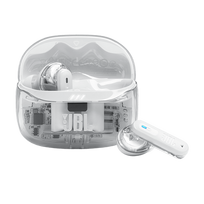 JBL Tune Beam 2 Ghost Edition TWS White (Baltos)