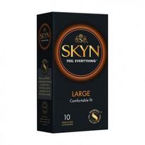 skyn prezervatyvai - Prezervatyvai be latekso SKYN Large (10 vnt.) - 1 nuotrauka