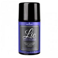 Oralinis lubrikantas - kremas Mėlynių keksiukas (50 ml)
