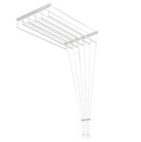 Sepio Lubinė džiovyklė 6, 1.5 m, balta (White)